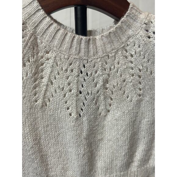 Cat & Jack Knit Sweater Girls 3T Sparkly Irridescent New - Picture 1 of 6